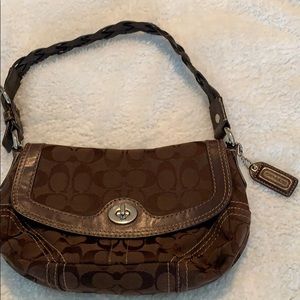 Coach Shoulder Purse, Brown